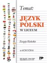 Język Polski w Liceum nr 4 2015/2016 buy polish books in Usa