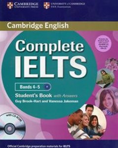 Complete IELTS Bands 4-5 Student's Pack (Student's Book with Answers with CD-ROM and Class Audio CDs (2)) 
