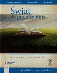 Świat do przeczytania 3 Podręcznik Kultura język dialogi Szkoła ponadgimnazjalna buy polish books in Usa