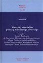 Materiały do dziejów polskiej dialektologii i etnologii Listy Cezarii Baudouin de Courtenay-Ehrenkreutz-Jędrzejewicz online polish bookstore