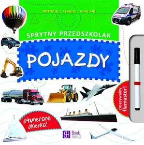 Sprytny przedszkolak Pojazdy z pisakiem pl online bookstore