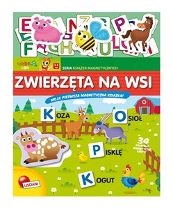 Zwierzęta na wsi Moja pierwsza magnetyczna książeczka Polish Books Canada