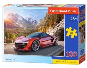 Puzzle Sports Car 100 Bookshop