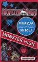 Monster High Upiorna szkoła / Upiór z sąsiedztwa / Po moim trupie / O wilku mowa / Zabójczo stylowy notes Pakiet  