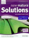 New Matura Solutions Intermediate Student's Book + broszura + online Zakres podstawowy i rozszerzony 2w1 Podręcznik i kod do ćwiczeń online. Kurs przygotowujący do matury. Szkoła ponadgimnazjalna in polish