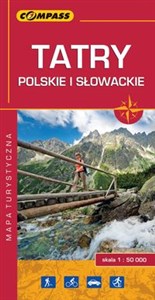 Tatry polskie i słowackie mapa laminowana to buy in USA