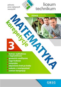 Matematyka korepetycje Część 3 Liceum technikum Polish bookstore