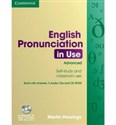 English Pronunciation in Use Advanced Pack Book with Answers, 5 Audio CD and CD-ROM Polish bookstore