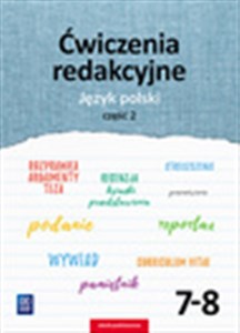 Ćwiczenia redakcyjne 7-8 Język polski Część 2 Szkoła podstawowa polish books in canada