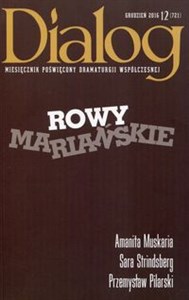Dialog 2016/12 Rowy Mariańskie Polish Books Canada