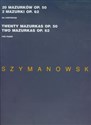 20 Mazurków op 50  2 Mazurki op 62 na fortepian - Polish Bookstore USA