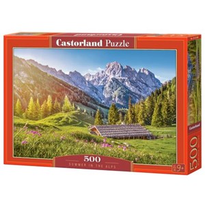 Puzzle 500 Summer in the Alps  