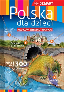 Polska dla dzieci Przewodnik + atlas na urlop weekend wakacje pl online bookstore