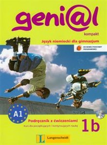 Genial 1B Kompakt podręcznik z ćwiczeniami z płytą CD Gimnazjum 