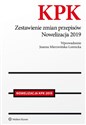 Kodeks postępowania karnego Zestawienie zmian przepisów Nowelizacja 2019 polish books in canada