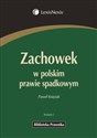Zachowek w polskim prawie spadkowym books in polish