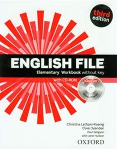 English File Elementary Workbook without key + CD-ROM chicago polish bookstore