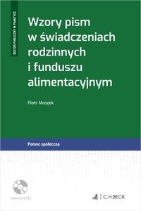 Wzory pism w świadczeniach rodzinnych i funduszu alimentacyjnym wzory na CD - Polish Bookstore USA