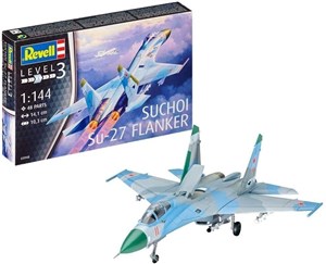Suchoi Su-27 Flanker 1:144 in polish