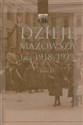 Dzieje Mazowsza Tom IV lata 1918-1939 to buy in USA