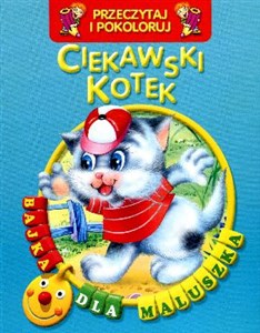 Ciekawski kotek Przeczytaj i pokoloruj polish books in canada