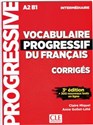 Vocabulaire progressif intermediare klucz 3ed A2 B1 Polish Books Canada