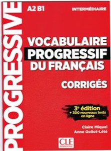 Vocabulaire progressif intermediare klucz 3ed A2 B1 Polish Books Canada