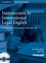 Introduction to International Legal English Student's Book + 2CD  