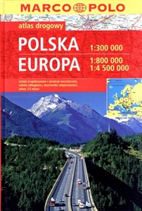 Polska. Europa. Atlas drogowy Marco Polo buy polish books in Usa
