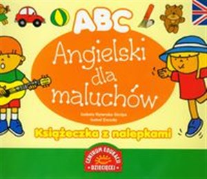 ABC Angielski dla maluchów Książeczka z nalepkami chicago polish bookstore