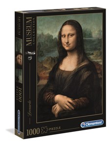 Puzzle 1000 Museum Collection Louvre Mona Lisa bookstore