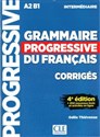 Grammaire progressive niveau interme.A2 B1 4ed klucz pl online bookstore