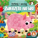 Dotknij i poczuj Zwierzęta na wsi Książeczka sensoryczna  - Grażyna Wasilewicz