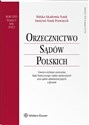 Orzecznictwo Sądów Polskich 2/2022  
