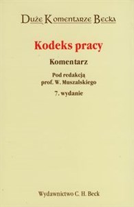 Kodeks pracy Komentarz  in polish