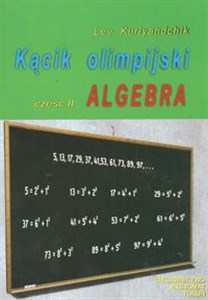 Kącik olimpijski Część 2 Algebra to buy in USA