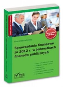 Sprawozdania finansowe za 2012 r. w jednostkach finansów publicznych  