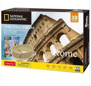 Puzzle 3D National Geographic The Colosseum polish books in canada