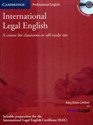 International Legal English with CD Bookshop