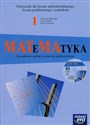 Matematyka 1 Podręcznik z płytą CD Liceum ogólnokształcące, liceum profilowane i technikum  Zakres podstawowy Canada Bookstore