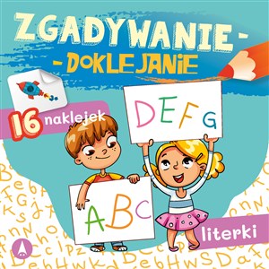 Literki. Zgadywanie-doklejanie  pl online bookstore