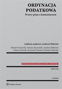 Ordynacja podatkowa Wzory pism z komentarzem polish books in canada