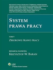 System prawa pracy Tom V. Zbiorowe prawo pracy Polish bookstore