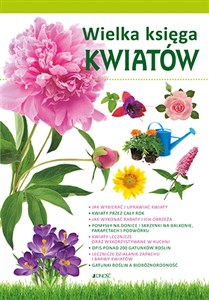 Wielka księga kwiatów Polish Books Canada