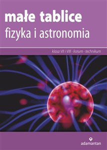 Małe tablice Fizyka i astronomia 2019 polish books in canada
