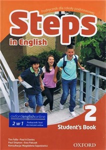 Steps in English 2 SB & Online WB PL OXFORD in polish