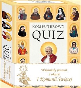 Komputerowy Quiz o Świętych z obwolutą I Komunia Św.  