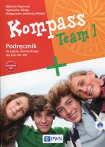 Kompass Team 1 Podręcznik do języka niemieckiego dla klas 7-8 z płytą CD Szkoła podstawowa pl online bookstore