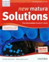 New Matura Solutions Pre-Intermediate Student's Book + Get ready for Matura 2015 Kurs przygotowujący do matury. Matura podstawowa 2015 Polish Books Canada