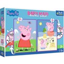 Puzzle Baby Maxi Świnka Peppa 2x10 43001  